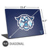 Villanova University V Initial Universal Laptop 16.6in (13.4 x 9.7in) Skin